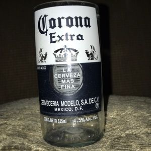 Corona Extra Bottle Glass NWT Fun Glass
